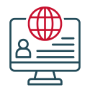 computer and internet logo icon